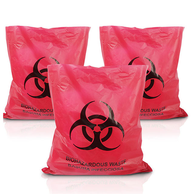 How to Properly Tie a Biohazard Bag - Red Bag Waste