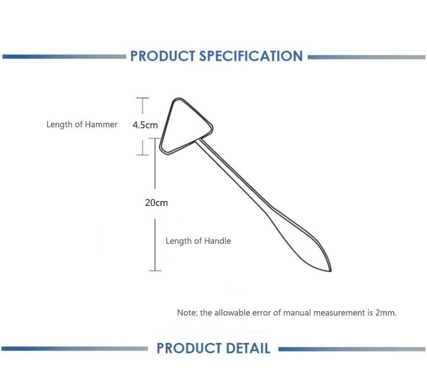 Taylor Percussion Hammer Medical Reflex Hammer from China manufacturer