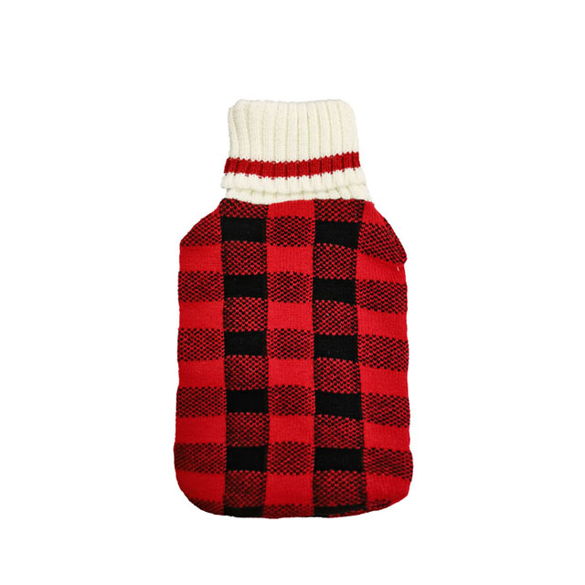 Soft Cute Hot Water Bottle Knit Cover for Pain Relief