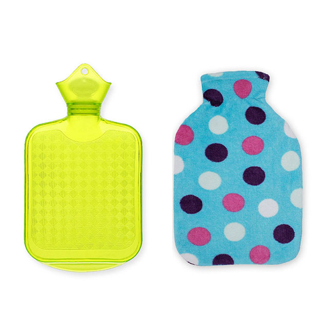 Fleece Cover Hot Water Bag For Hot Compress