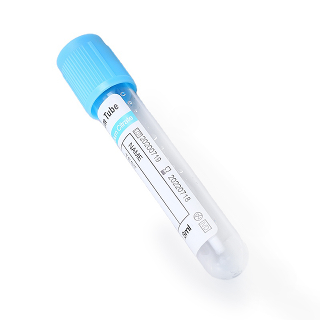 3.2% Sodium Citrate Blood Sample Collection PT Tube
